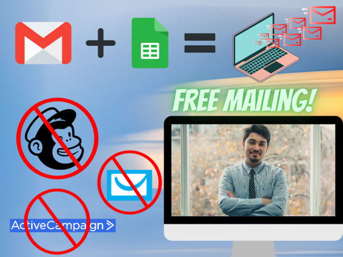 Gig Preview - Teach you how to send mass emails without paying for tools