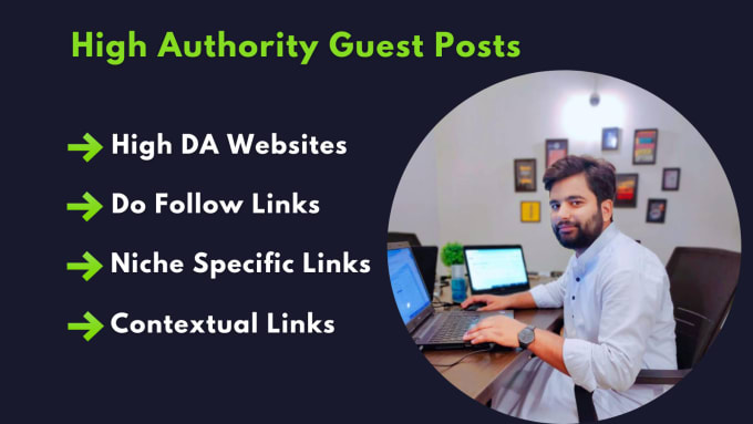 Bestseller - provide do follow quality guest post on high da