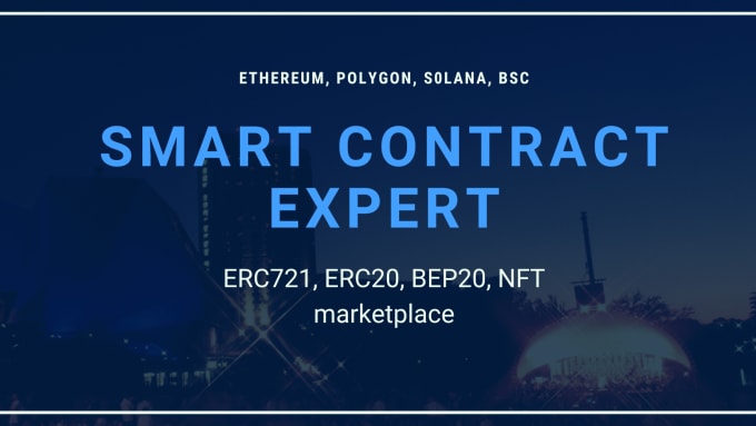 Gig Preview - Create smart contract solidity developer ethereum