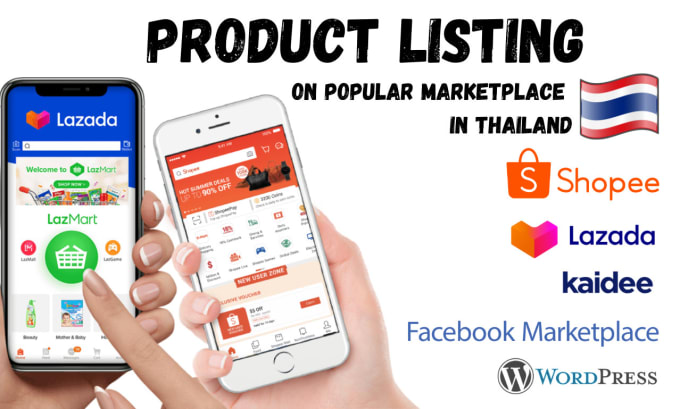 Bestseller - upload 20 products on shopee, lazada and your online shop