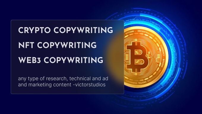 Gig Preview - Do crypto copywriting, web3 copywriting and nft copywriting