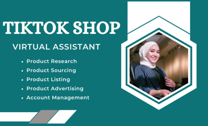 Gig Preview - Be your tiktok shop virtual assistant or manager