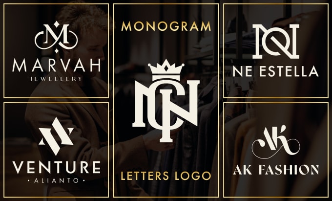 Gig Preview - Make luxury clothing fashion brand, urban lettermark symbol and monogram logo