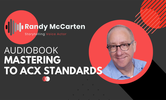 Gig Preview - Master your audiobook to acx audible standards