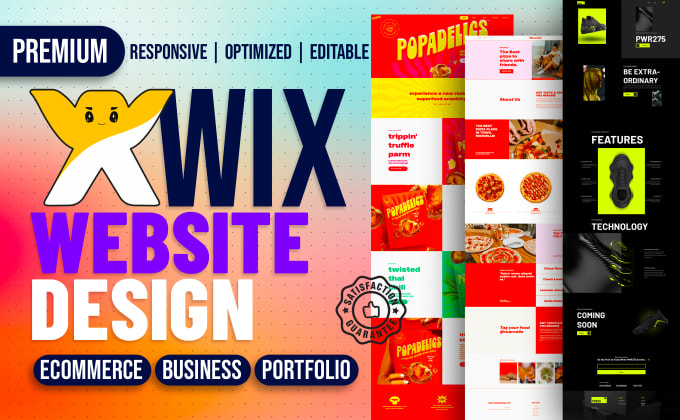 Gig Preview - Build wix template, wix ecommerce, wix SEO using wix builder by best wix pricing