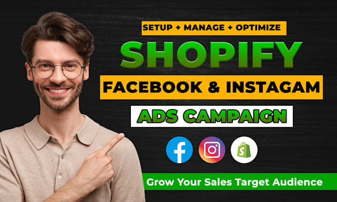 Bestseller - setup shopify facebook ads, instagram ads campaign, fb advertising, fb marketing