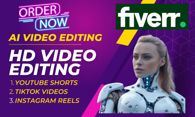 Gig Preview - Do simple ai  video editing at low price