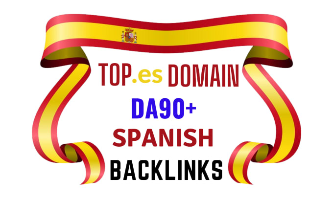 Gig Preview - Build top quality da90 spanish dofollow backlinks from spain sites