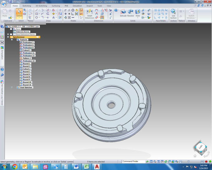 Gig Preview - Design professional 3d models with technical drawings