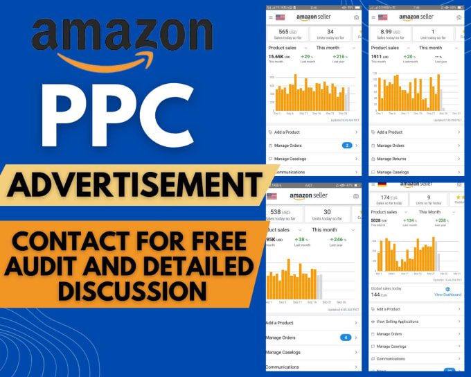 Gig Preview - Manage and optimize amazon PPC campaigns and advertising