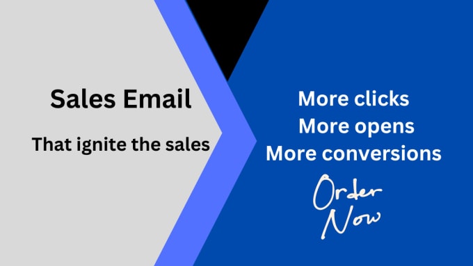 Gig Preview - Be your email copywriter for sales email copy