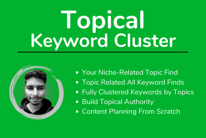 Gig Preview - Do keyword clustering and topic mapping for service and ecommerce website