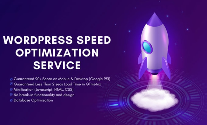 Gig Preview - Increase wordpress website speed optimization with gtmetrix