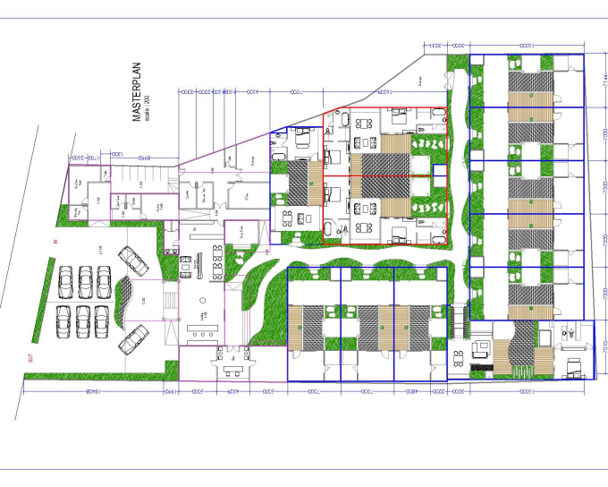 Bestseller - create block plan for villa, hotel, residence, etc