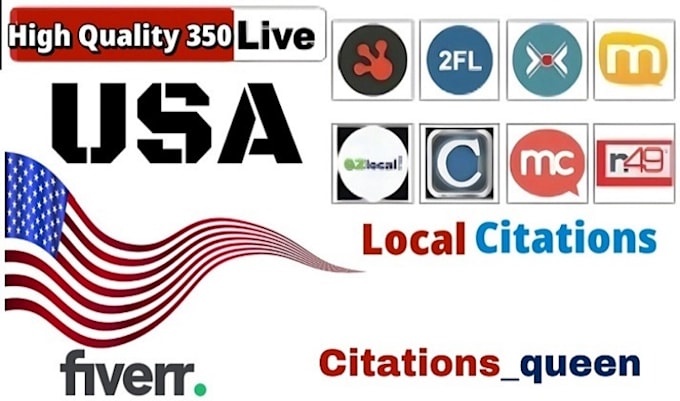 Gig Preview - Do 350 USA local citations and directory submissions for local SEO