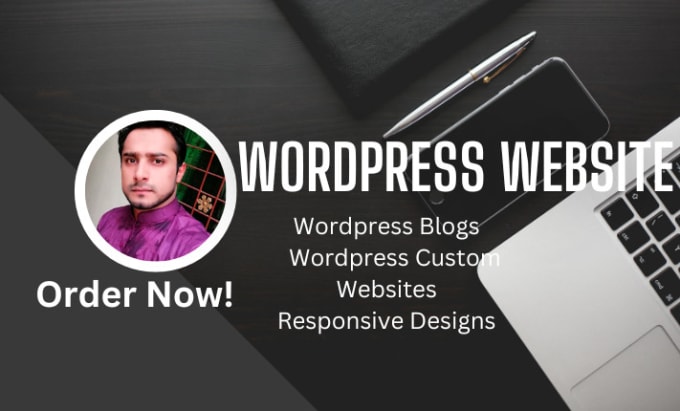 Gig Preview - Design responsive, wordpress website in 24 hours