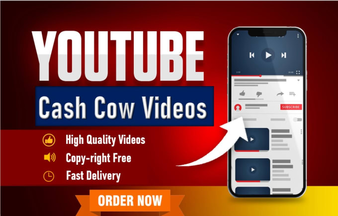 Gig Preview - Create top 10 cash cow youtube video,cash cow videos, automated cash cow channel