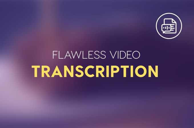 Gig Preview - Flawlessly transcribe your german audios and video files