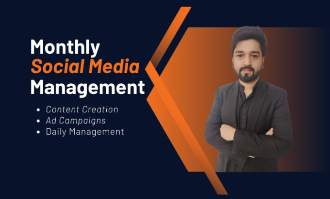 Gig Preview - Do monthly social media management