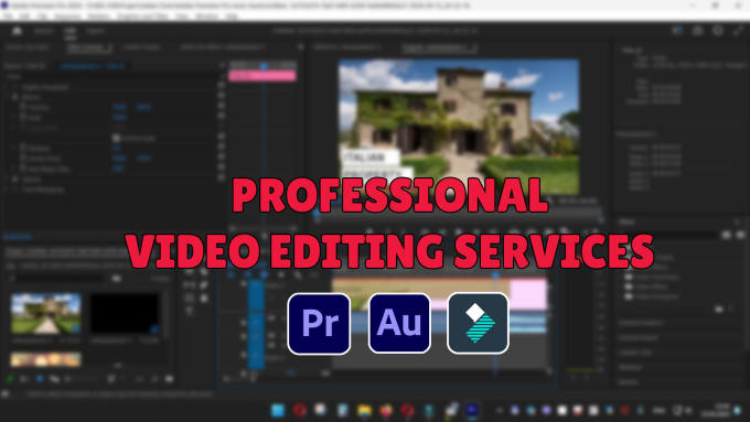 Gig Preview - Do professional videos editing