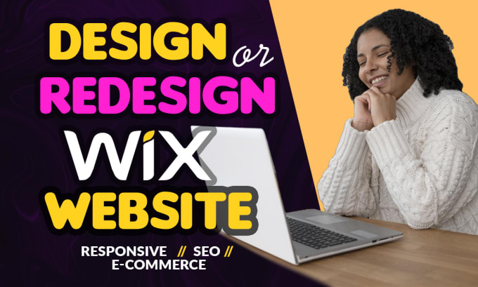 Gig Preview - Design or redesign wix website for your business