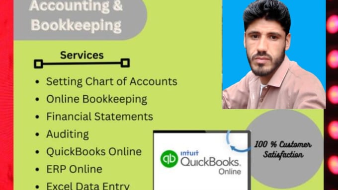 Gig Preview - Do  online bookkeeping and audit