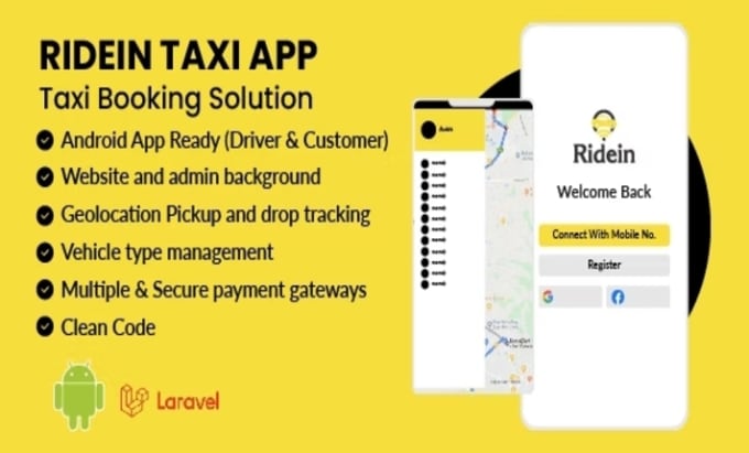 Gig Preview - Build your taxi booking app