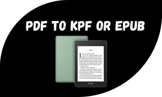 Gig Preview - Format your book to kindle kpf format,pdf to epub, pdf to kpf