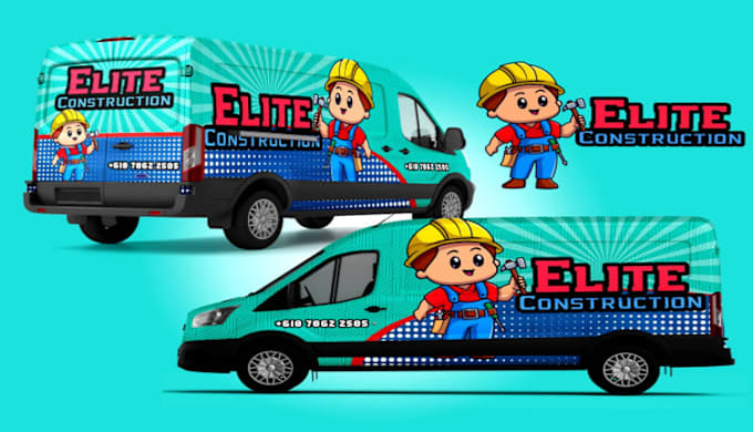 Gig Preview - Make awesome van wrap design, car, truck, any vehicle and vehicle sticker etc