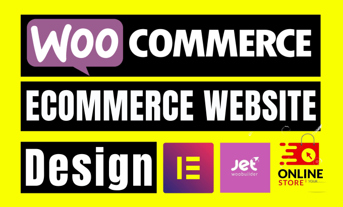 Gig Preview - Build ecommerce website by woocommerce online store