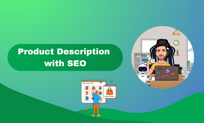 Gig Preview - Write professional product description with SEO