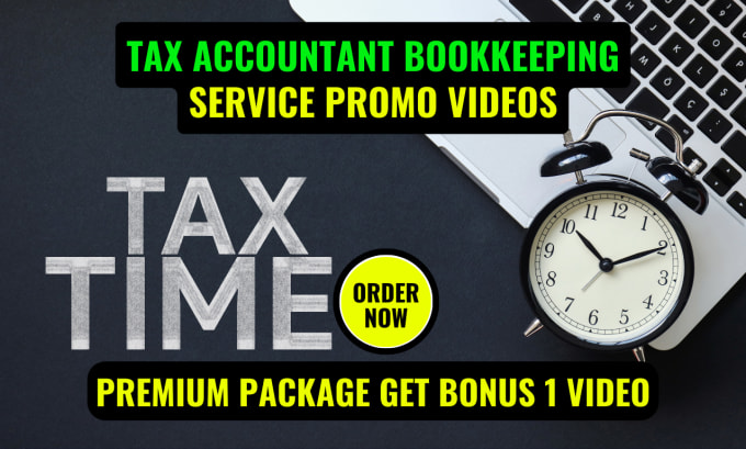 Gig Preview - Do accountant tax bookkeeping service video