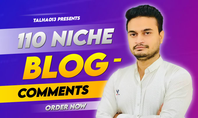 Gig Preview - Do 110 niche relevant blog comment SEO backlinks