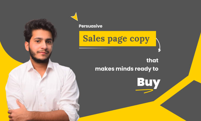 Gig Preview - Be your sales page and landing page copywriter