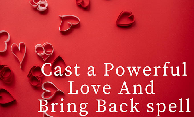 Gig Preview - Cast powerful obsession love spell