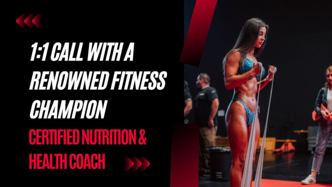 Gig Preview - Answer all your nutrition questions in one to one coaching