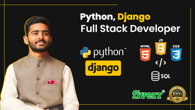 Gig Preview - Be your professional full stack python django developer