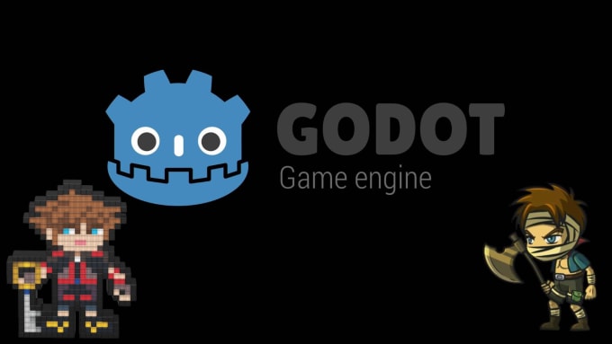 Gig Preview - Create a 2d game for you in godot, create 2d 3d game in godot engine