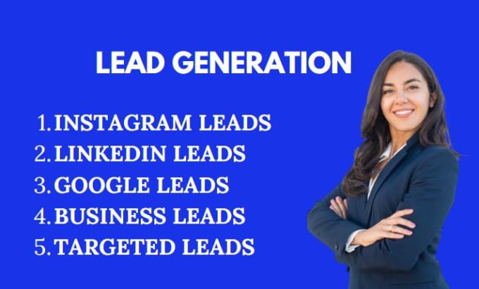 Gig Preview - Find  b2b leads instagram, facebook, linkedin