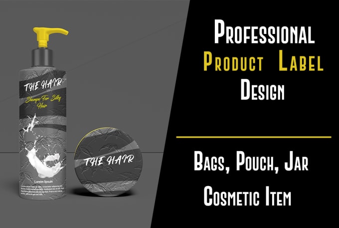 Gig Preview - Create professional product packaging or labels design