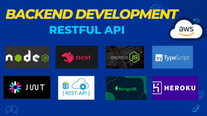 Gig Preview - Develop restful api in nodejs, expressjs, nestjs for backend