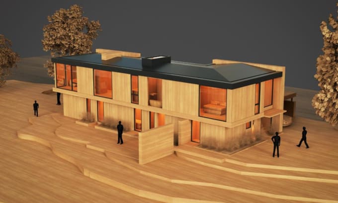 Gig Preview - Do super fast sketchup 3d models and render