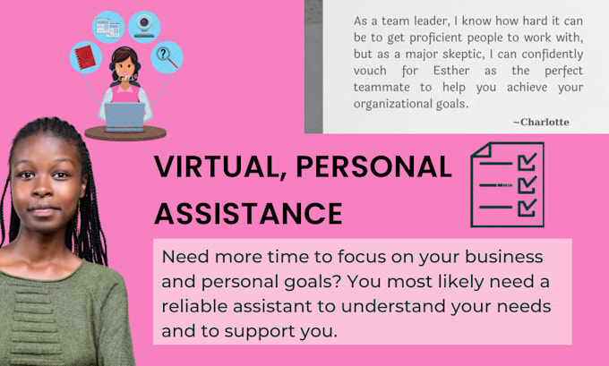 Gig Preview - Be your personal virtual assistant and admin