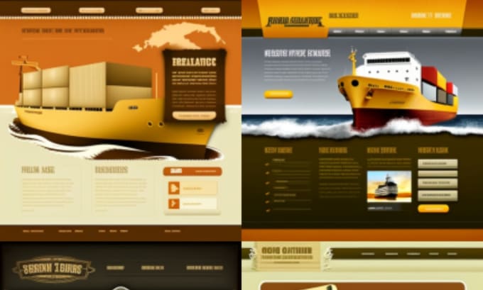 Gig Preview - Design logistics website, shipping website with wpcargo