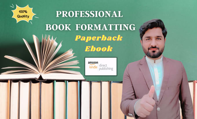 Bestseller - format book for amazon kindle KDP hardcover paperback ebook