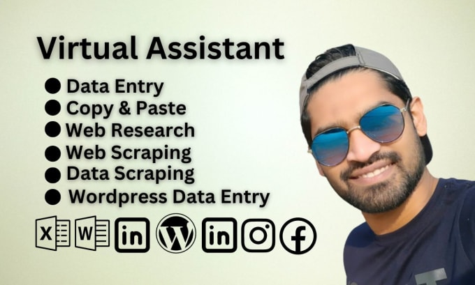 Gig Preview - Do hotshot data entry and virtual assistant for you