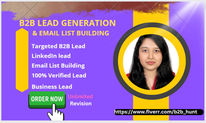 Gig Preview - Do targeted b2b linkedin lead generation email list building