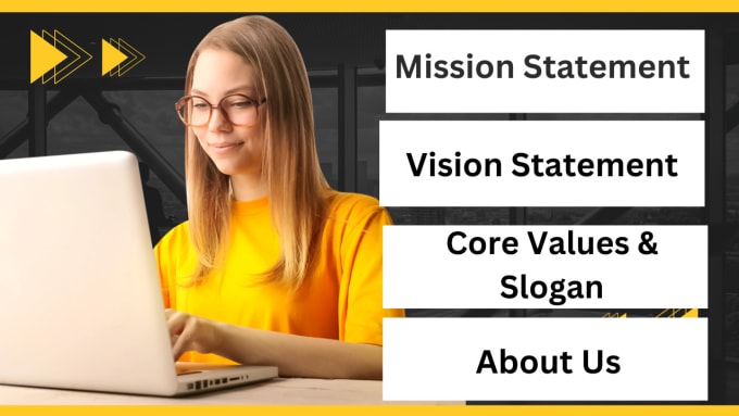 Gig Preview - Write a powerful mission and vision statement within 24 hours