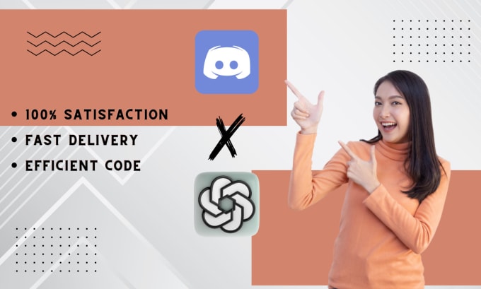 Gig Preview - Create unique discord bot with openai chatgpt