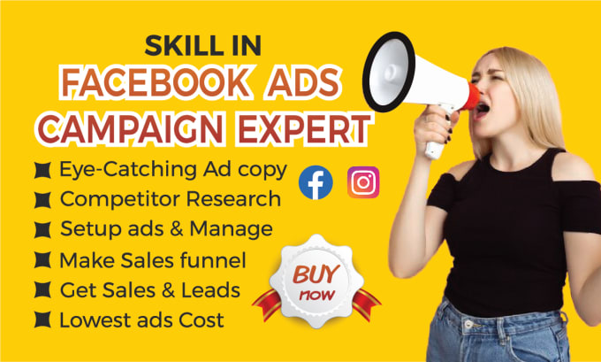 Bestseller - be your facebook ads campaign manager and your fb ads campaign manager